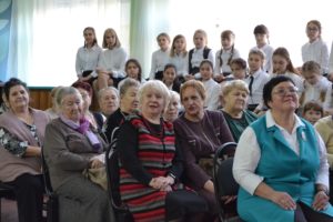 Встреча с ветеранами в Первой школе