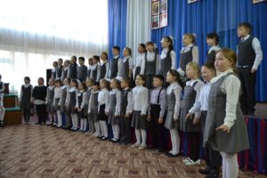 Встреча с ветеранами в Первой школе