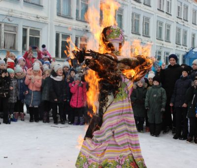 Весна пришла! А зиму нужно проводить!